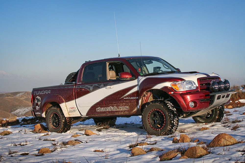 TOTAL CHAOS FABRICATION | Tundra 1st Gen (2004 - 2006) Long Travel Kit Bushing Uca +3.5 Inch (97004BK)