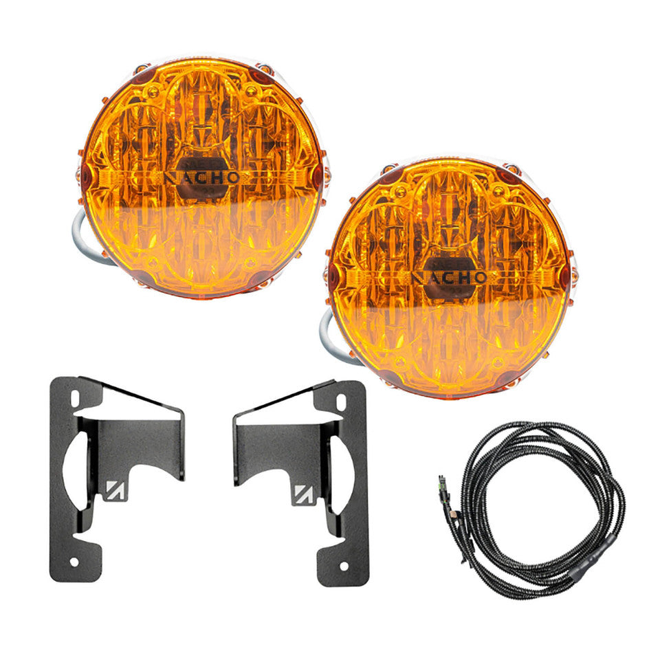 ARB 4X4 | Nacho SAE Only Amber Plug N Play Fog Light Kit (V3JW2KASO)