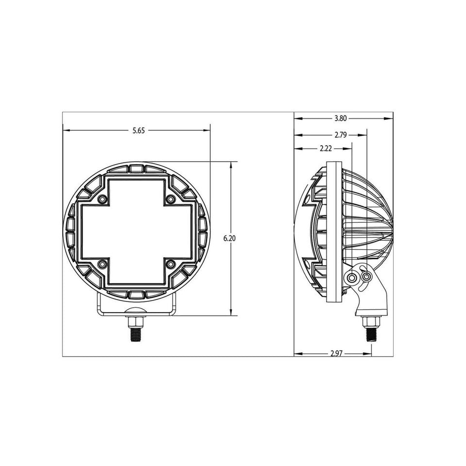 ARB 4X4 | Nacho TM5 LED Auxiliary Light Racer Set (TM532)