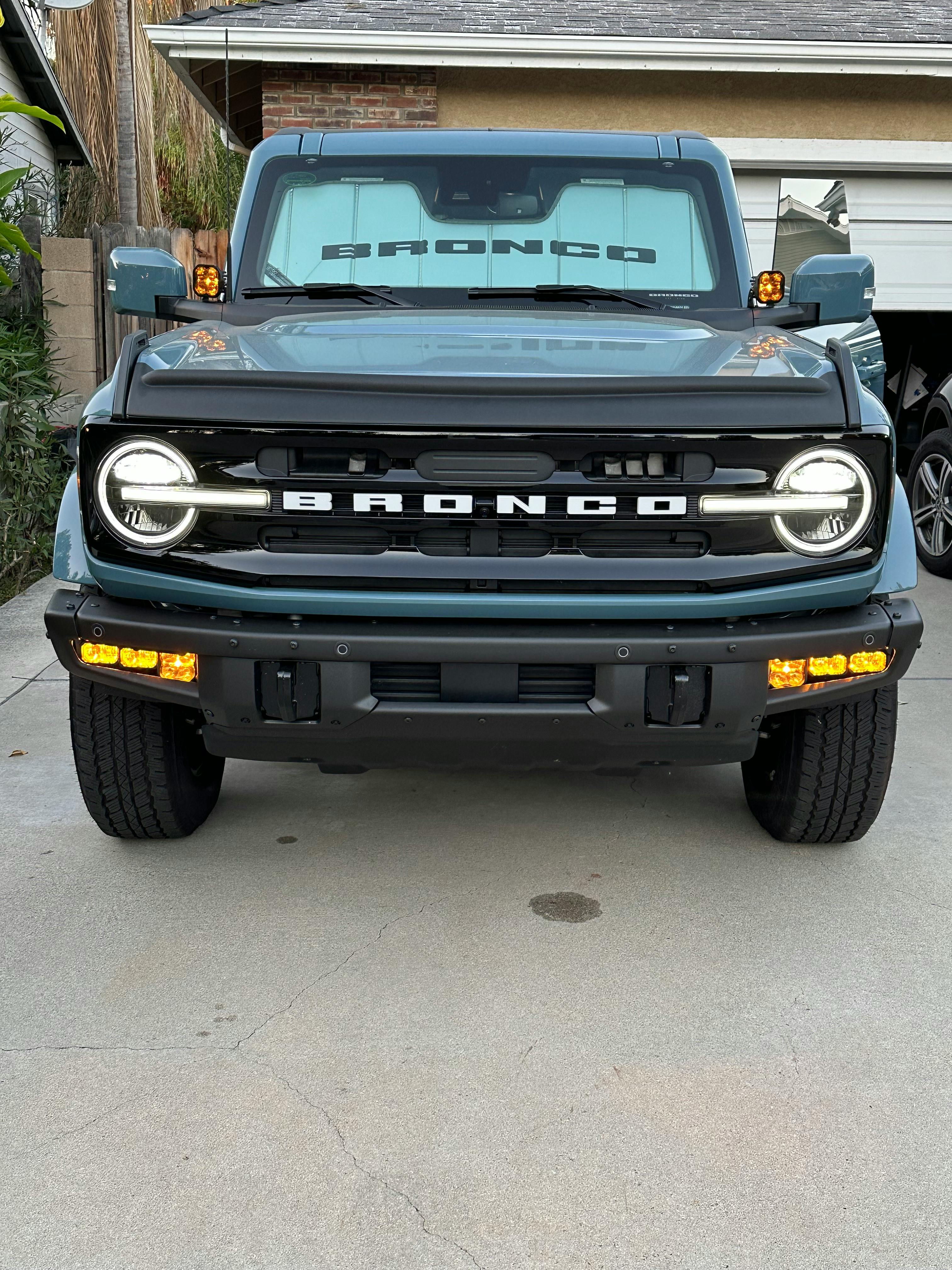 DIODE DYNAMICS | Stage Series Fog Pocket Kit for 2021-2025 Ford Bronco (w/ Steel Bumper)