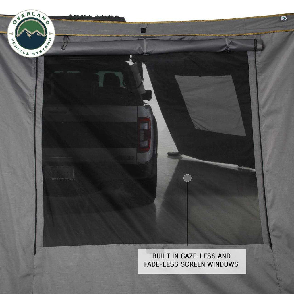 OVERLAND VEHICLE SYSTEMS | Nomadic Awning 270 Driver Side Wall 2 With Window (18109910)