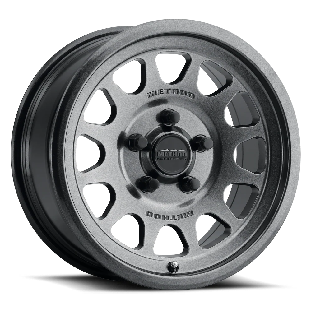 METHOD RACE WHEELS | 414 UTV Bead Grip Gloss Graphite Single Wheel (MR414570121243)