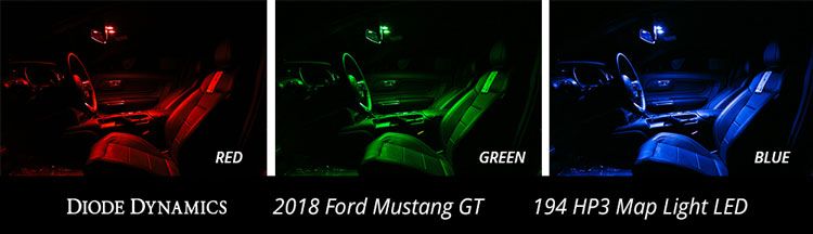 DIODE DYNAMICS | Ford Mustang 2018-2023 Interior LED Conversion Kit