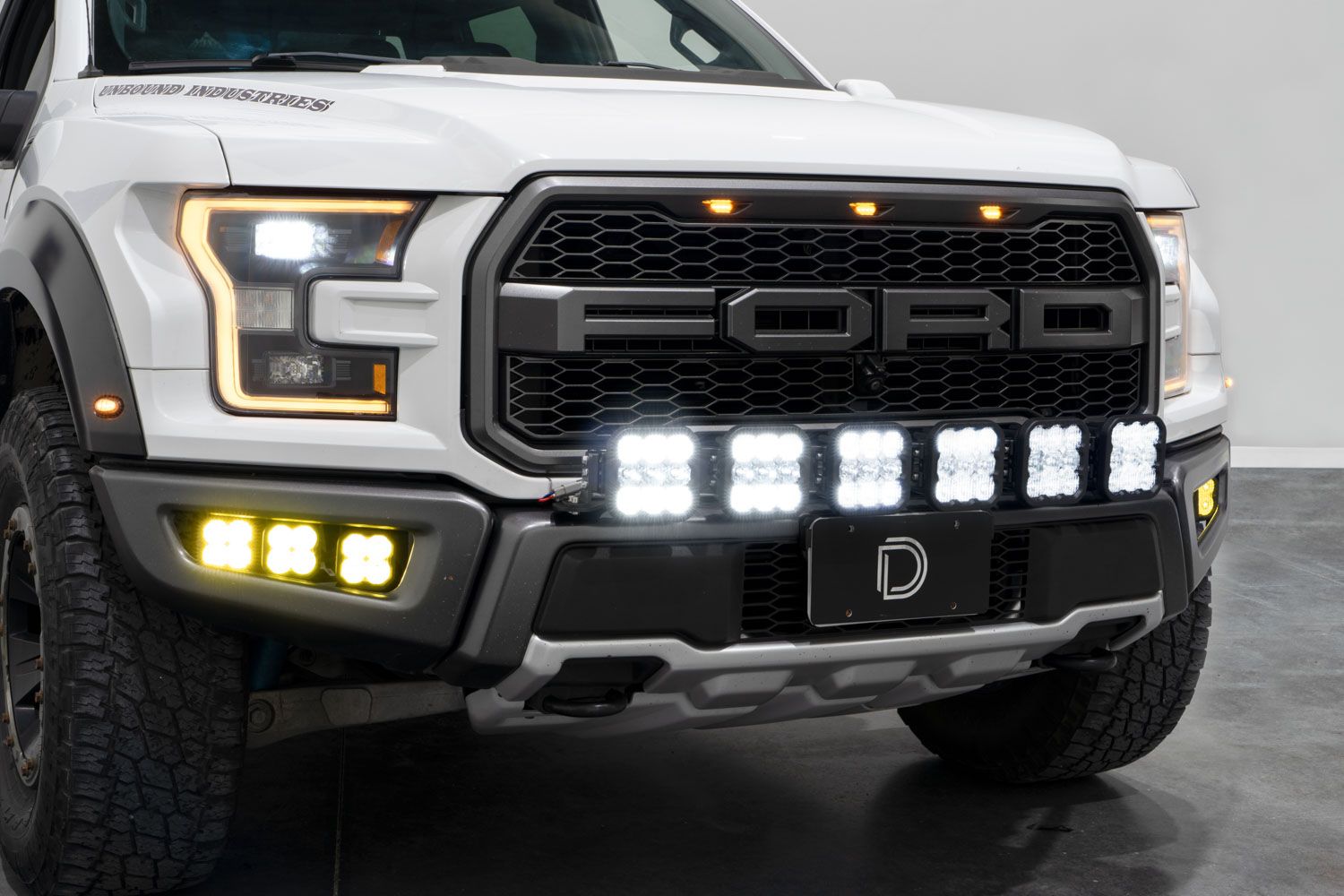 DIODE DYNAMICS | Ford Raptor 2017-2020 SS5 Grille CrossLink Lightbar Kit