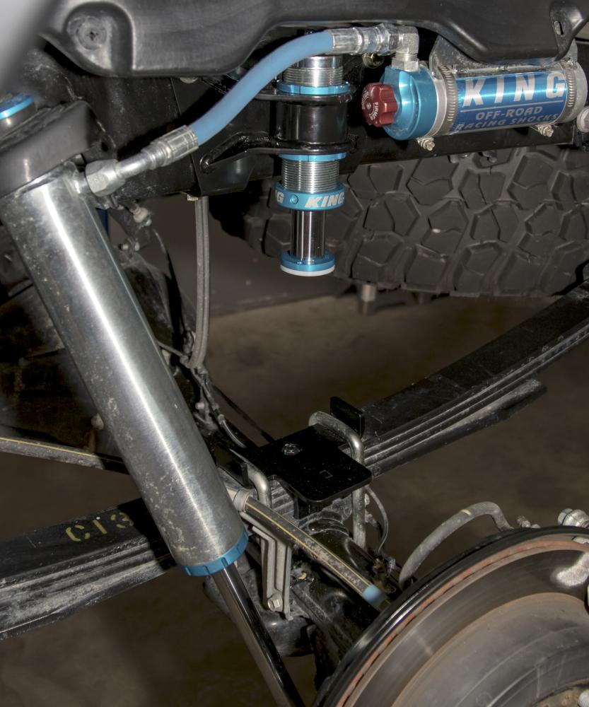 TOTAL CHAOS FABRICATION | Tundra 2nd Gen (2007 - 2021) Rear Bump Stop Mounting Kit W/ King 2.0 (48723K-B20)