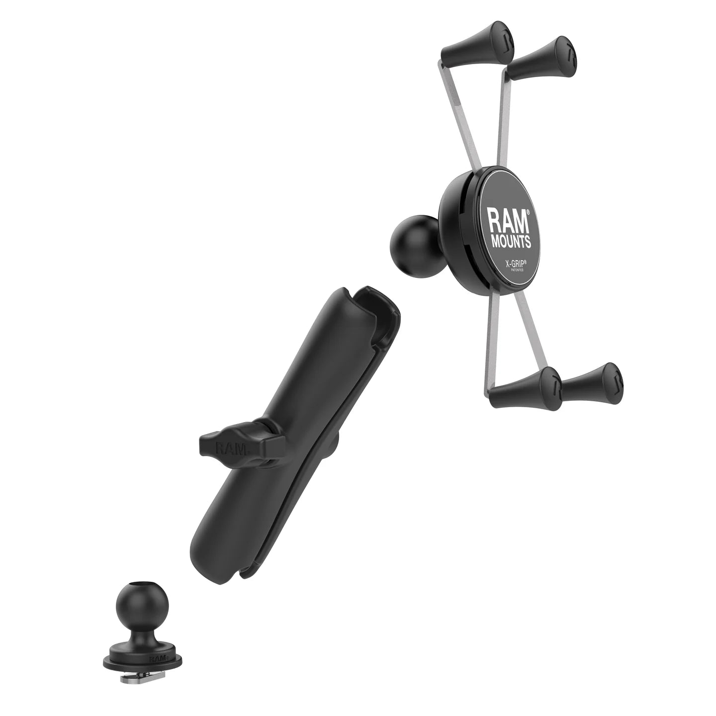 RAM MOUNTS | RAM X-Grip Large Phone Mount with Track Ball Base - Long