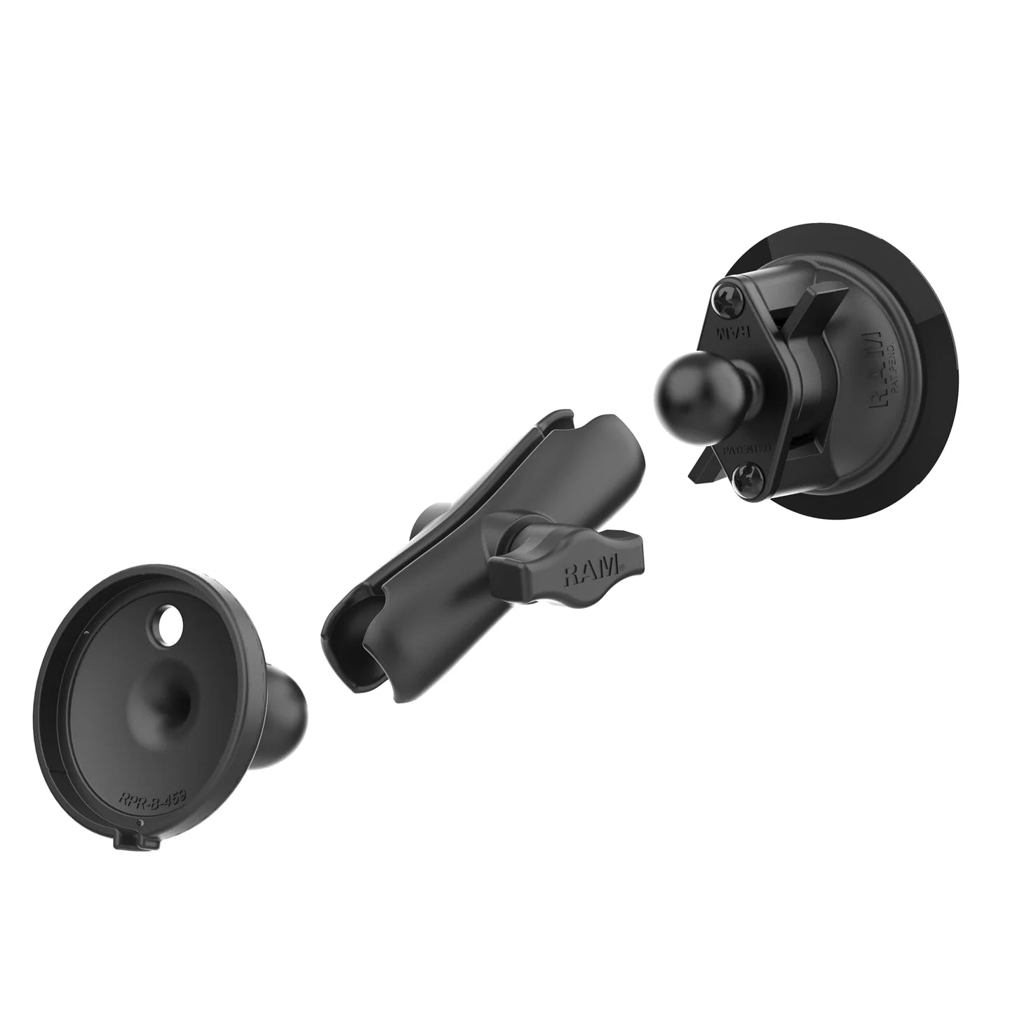 RAM MOUNTS | RAM Twist-Lock Suction Cup Mount for Apple 25W MagSafe