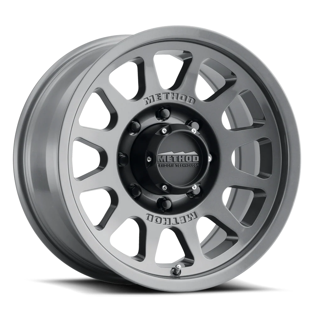 METHOD RACE WHEELS | 703 Gloss Titanium Bead Grip Single Wheel (MR70368060800)
