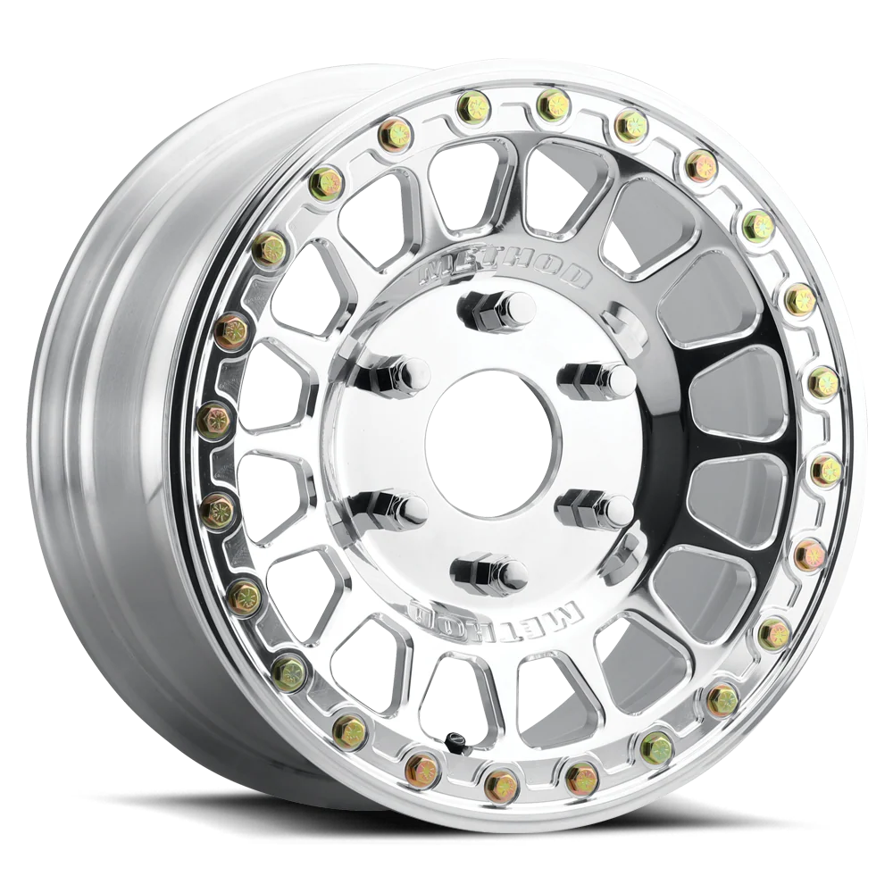 METHOD RACE WHEELS | 413 UTV Forged Beadlock Polished Single Wheel (MR413510601155B)