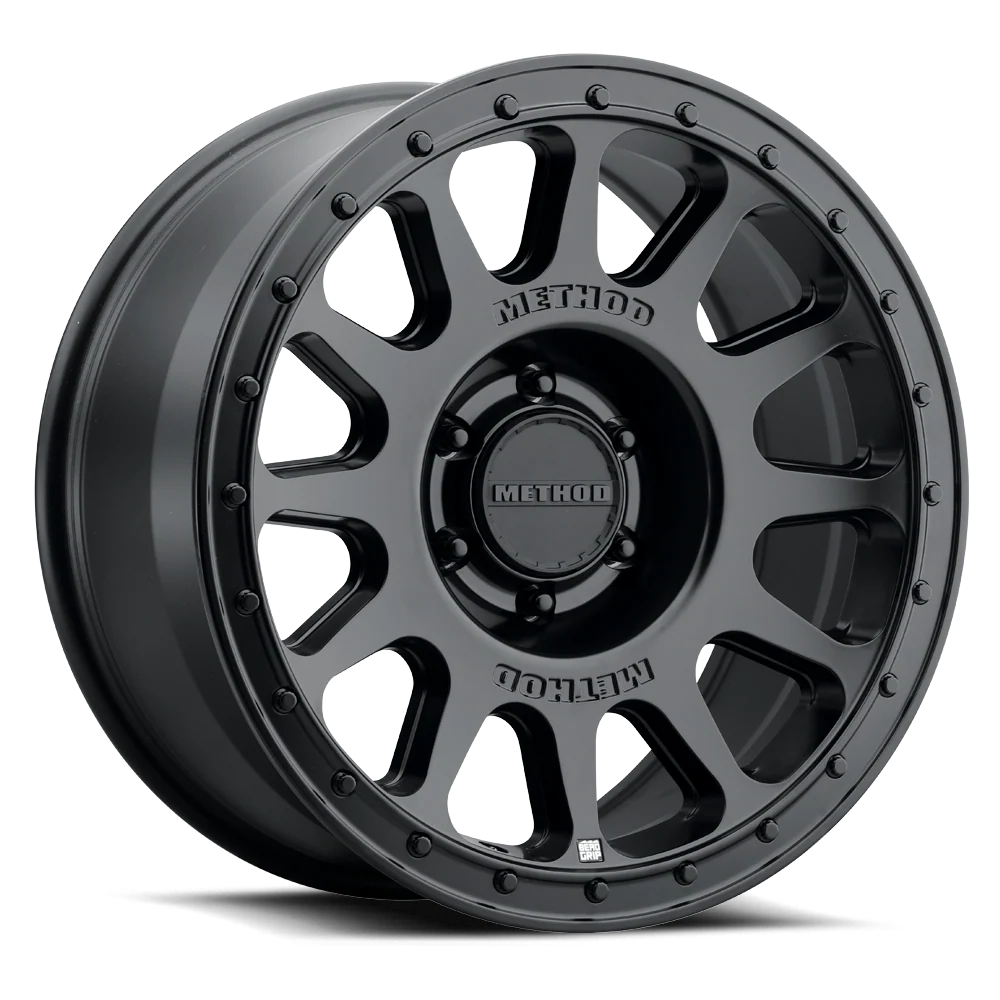 METHOD RACE WHEELS | 709 HD Matte Black Heavy Duty Bead Grip Single Wheel (MR70978550500H)