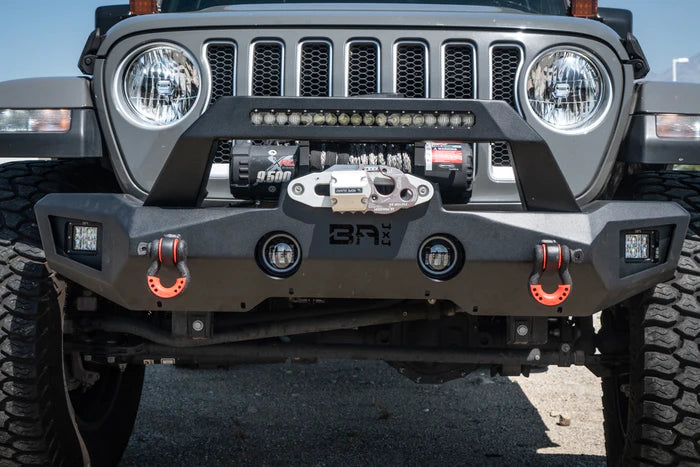 BODY ARMOR 4X4 | Jeep Wrangler JL & Gladiator JT 2018-2024 Fabricated Grill Guard Bolt On (JL-5125)