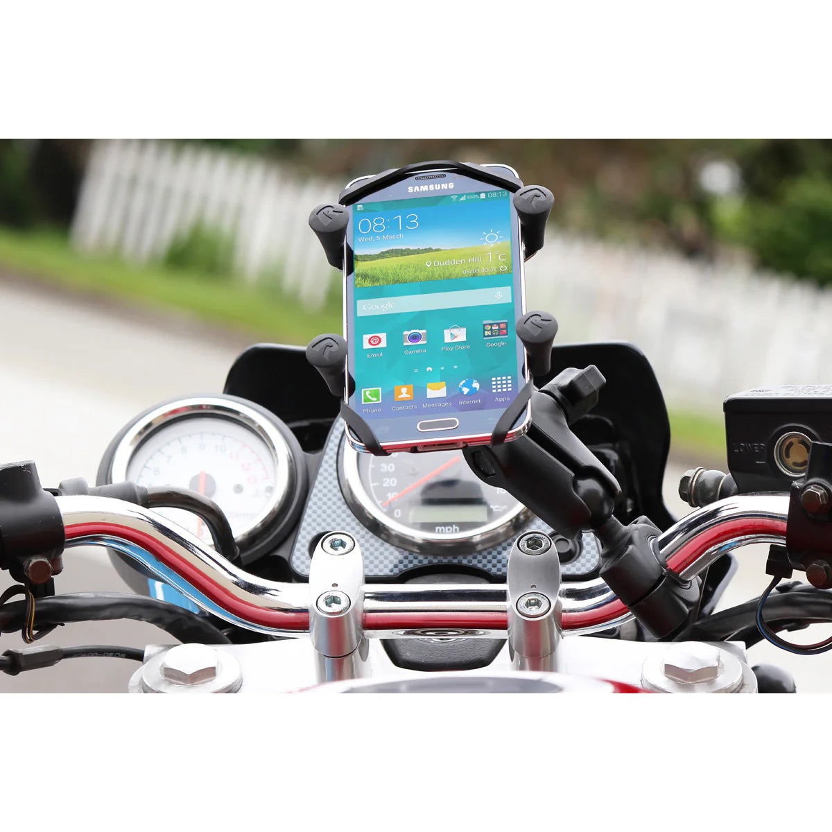 RAM MOUNTS | RAM X-Grip Phone Mount with RAM Torque Medium Rail Base - Medium