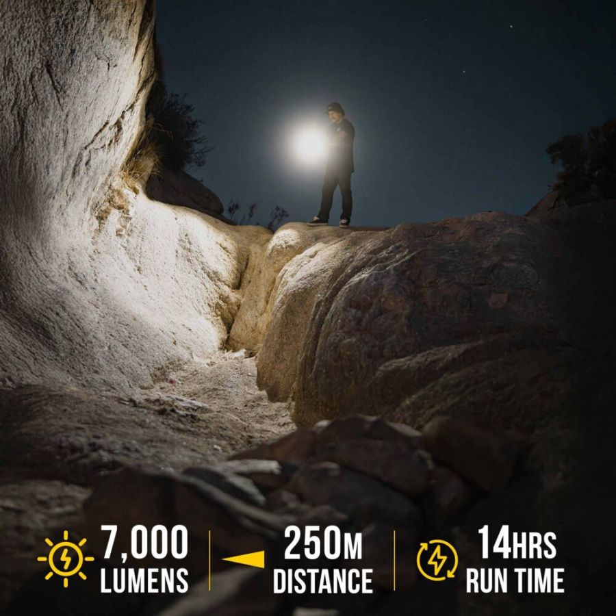 KC HILITES | FLX 7K Rechargeable Flashlight (9966)