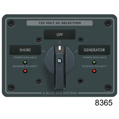 BLUE SEA SYSTEMS | Source Selector Rotary Switch & Panels (160068)