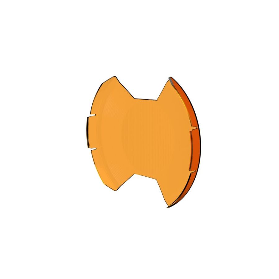 KC HILITES | SlimLite 8" LED - Light Shield - Driving - Amber (5211)