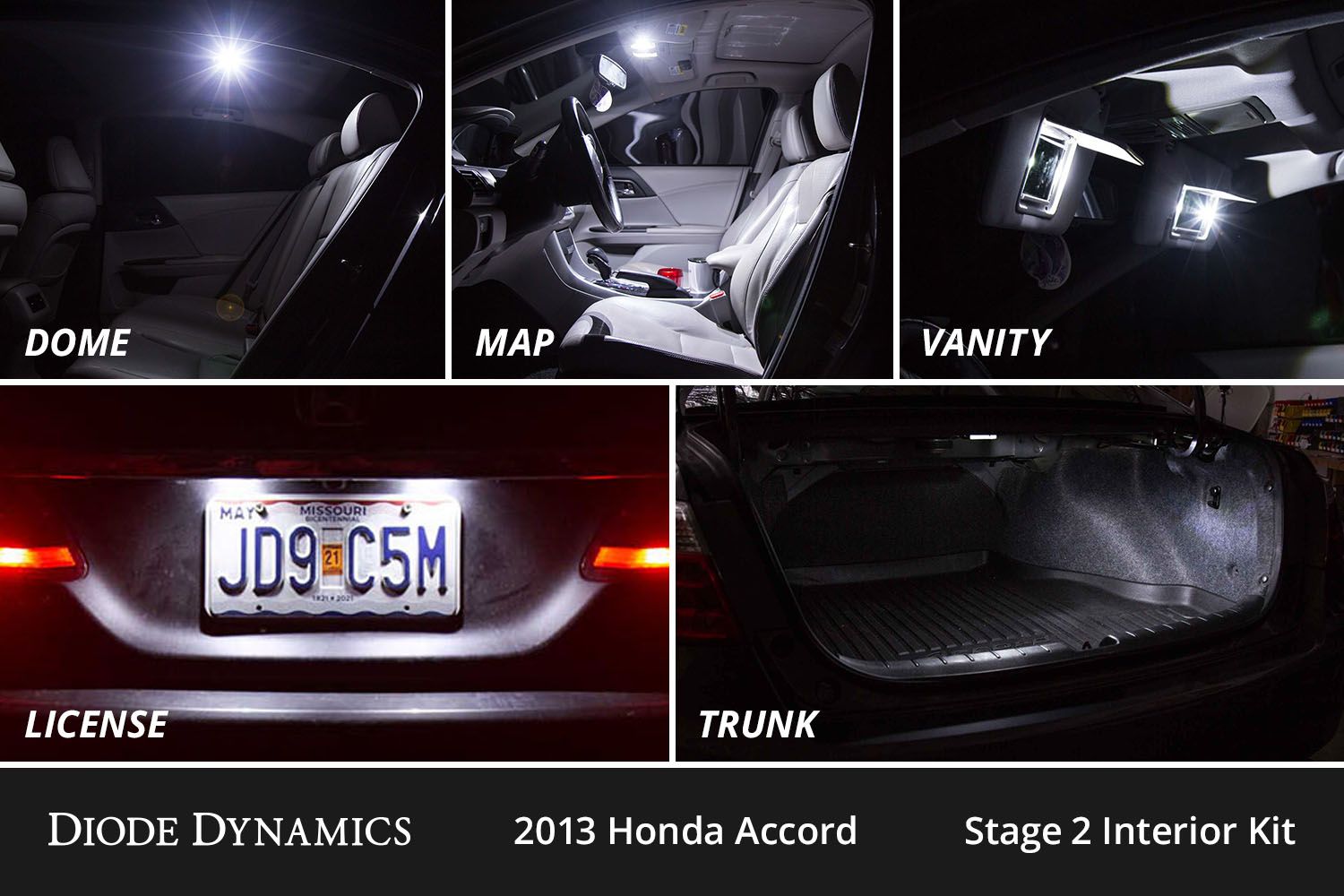 DIODE DYNAMICS | Honda Accord 2013-2017 Interior LED Conversion Kit