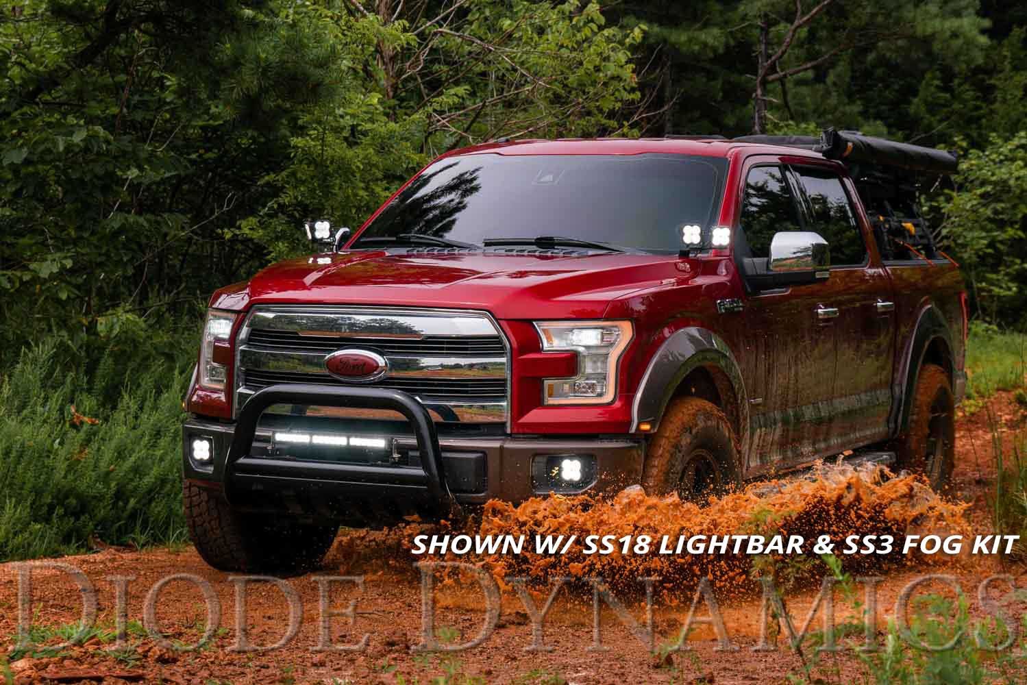 DIODE DYNAMICS | Ford F-150 2015-2020 Stage Series Backlit Ditch Light Kit