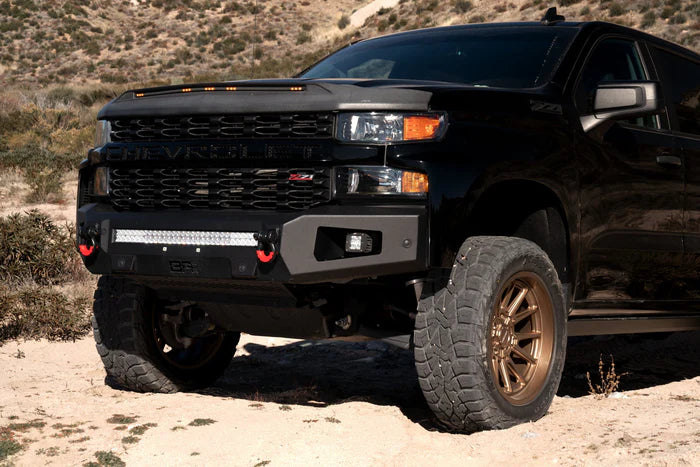 BODY ARMOR 4X4 | Chevrolet Silverado 1500 2019-2022 Ambush Front Bumper Non-Winch (GM-19344)