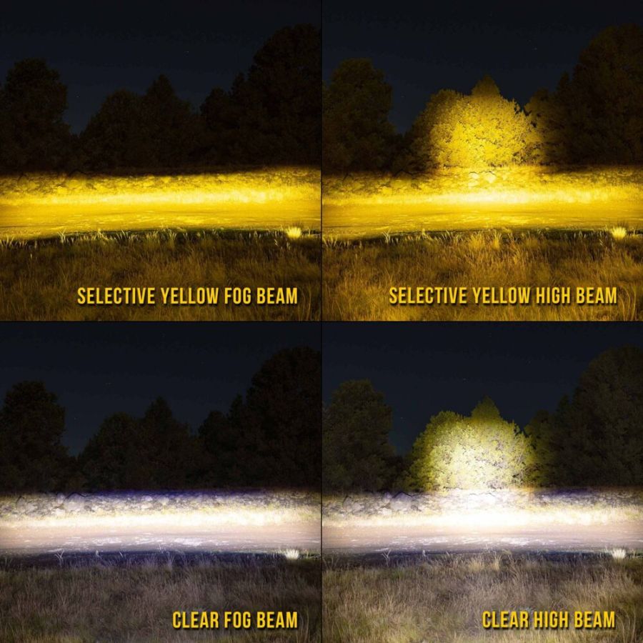 KC HILITES | FLEX ERA 3 - Lens Replacement - Selective Yellow - SAE Beam (4258)