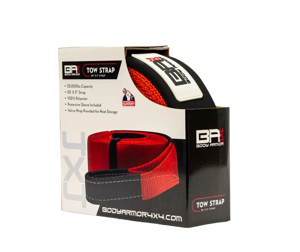 BODY ARMOR 4X4 | 3"X30' Tow Strap (5139)