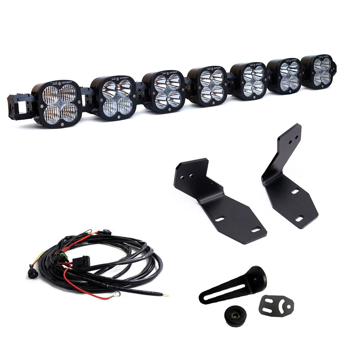 BAJA DESIGNS | Ford F-350 & 250 Super Duty 2023-2024 7XL Linkable Bumper Light Kit