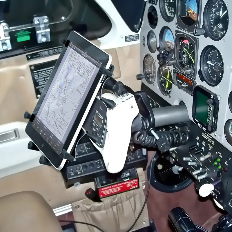 RAM MOUNTS | RAM X-Grip Mount with Yoke Clamp Base for 9"-11" Tablets