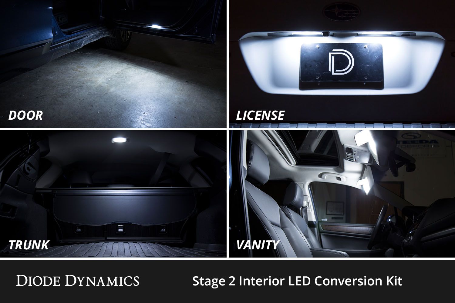 DIODE DYNAMICS | Toyota Highlander 2014-2019 Interior LED Conversion Kit