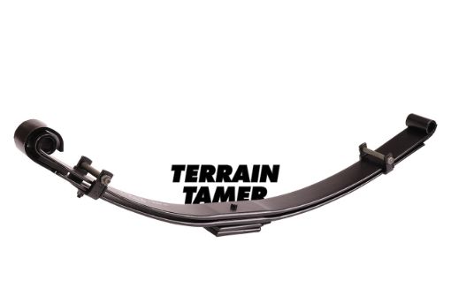 TERRAIN TAMER | Land Cruiser FJ45/HJ45 Up To 7/1980 Front Parabolic Leaf Spring Raised Height 2" 0-220lb (TLC011P)