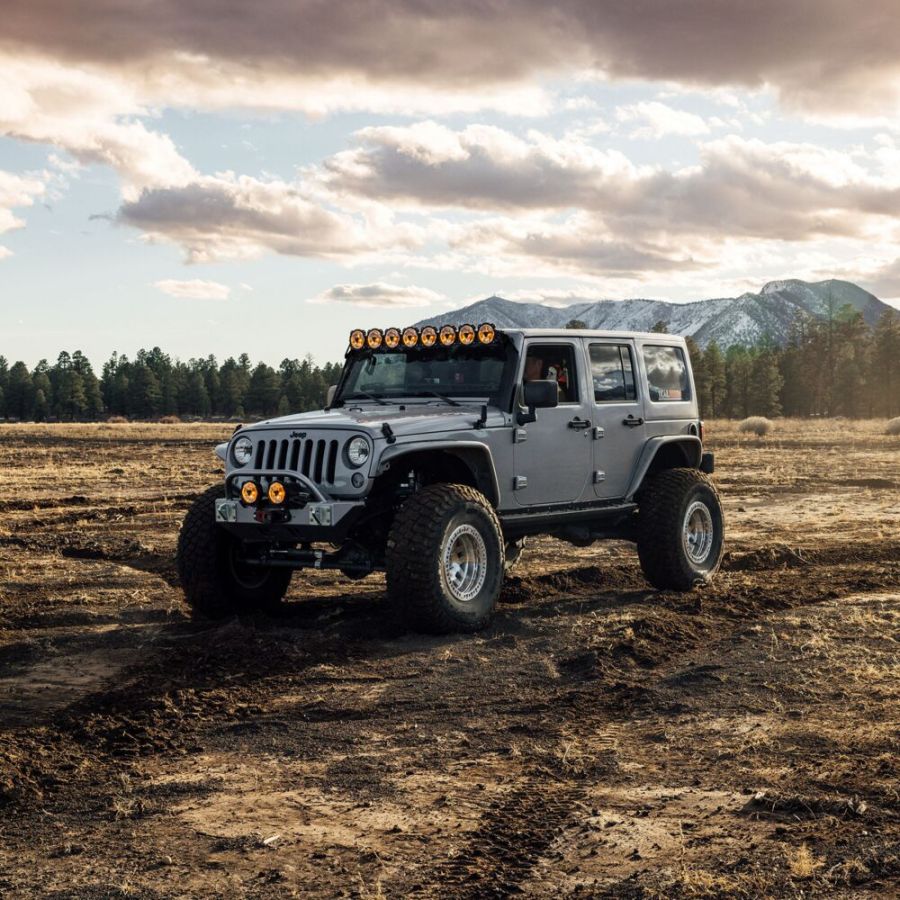 KC HILITES | Gravity Titan Overhead Light Bar for Jeep Wrangler JK 2007-2018 (AK-91427)