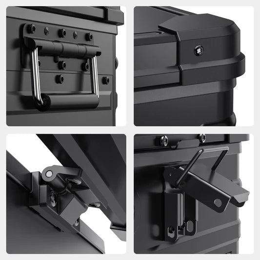 ICECO | 21QT APL20 Black Single Zone Aluminum Freezer With Magnetic Power Bank