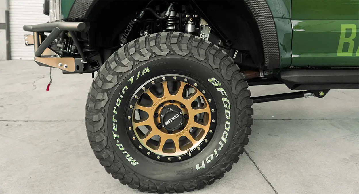 METHOD RACE WHEELS | 305 HD NV Method Bronze And Matte Black Lip Heavy Duty Single Wheel (MR30589080918H)
