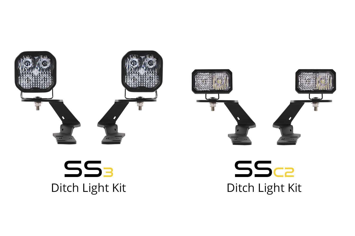 DIODE DYNAMICS | Ford Ranger 2019-2023 Stage Series Backlit Ditch Light Kit