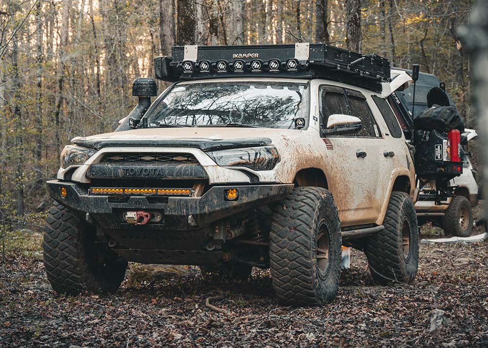 BACKWOODS | 4Runner 5th Gen 2010-2024  Hi-Lite Overland Front Bumper No Bull Bar (BWT4R5-103XXBBB)