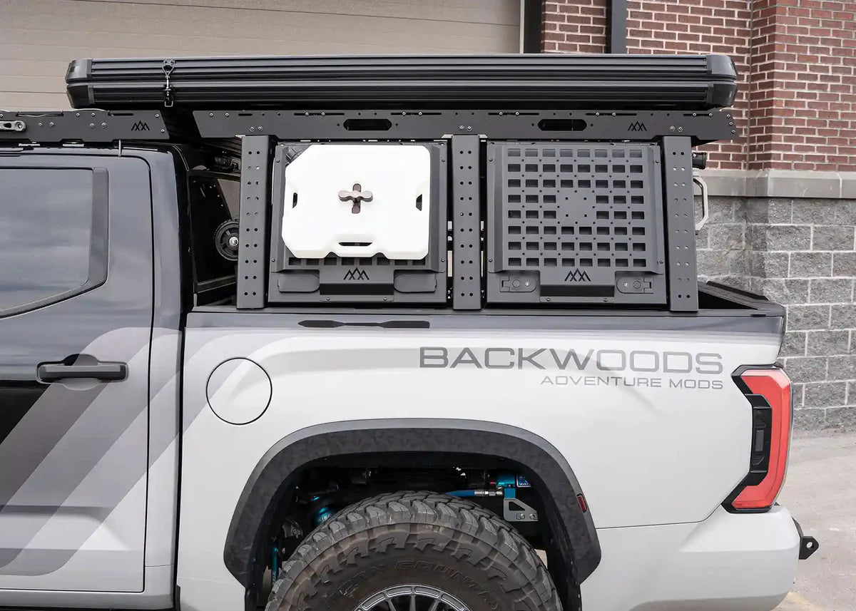 BACKWOODS ADVENTURE MODS | Tundra Overland Bed Rack Storage Box (5000-3015)