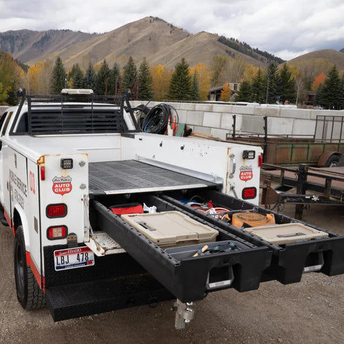DECKED | Drawer System + Premium Accessory Pack for Ford Service Body (All Models) 1997-2026