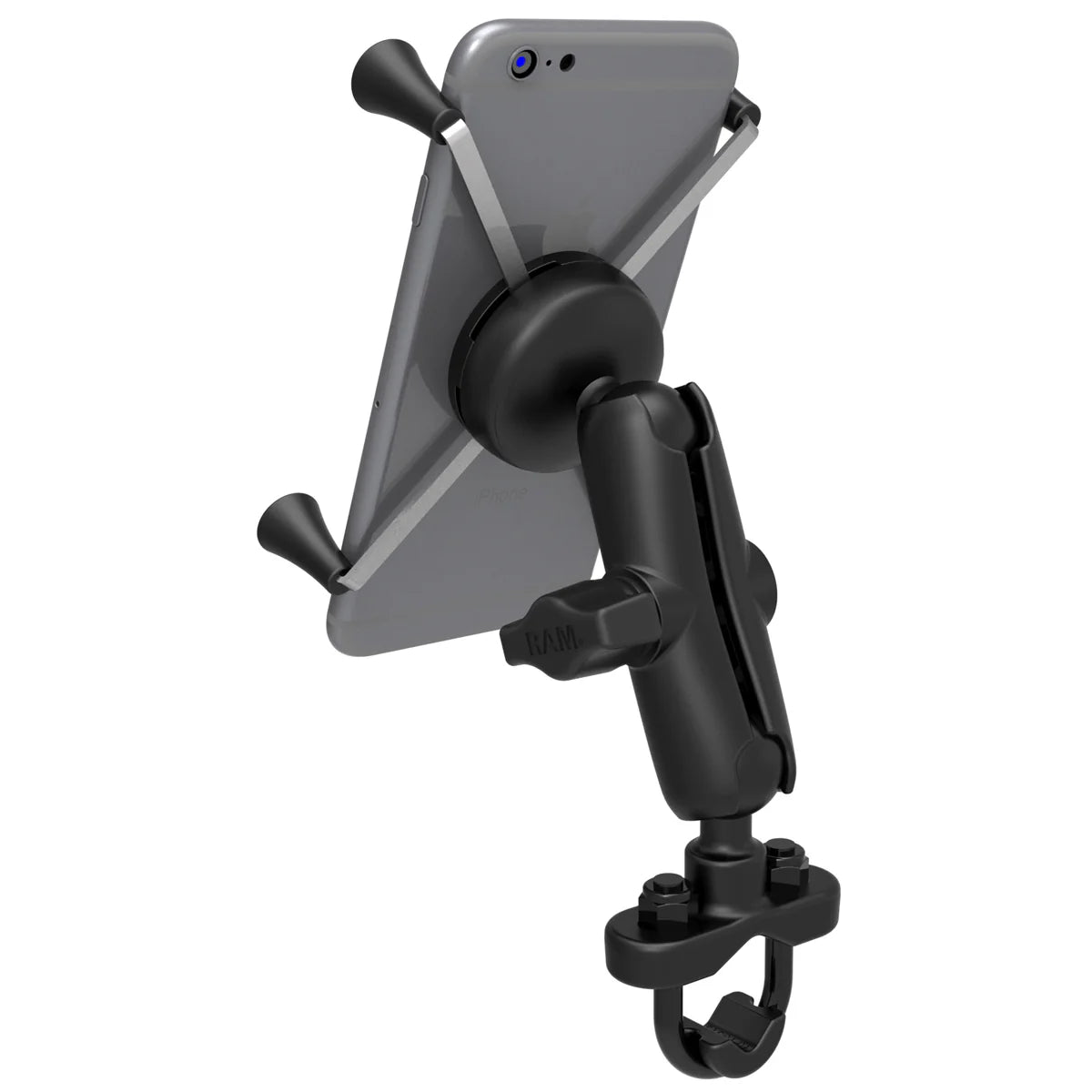 RAM MOUNTS | RAM X-Grip Large Phone Mount with Handlebar U-Bolt Base - Medium