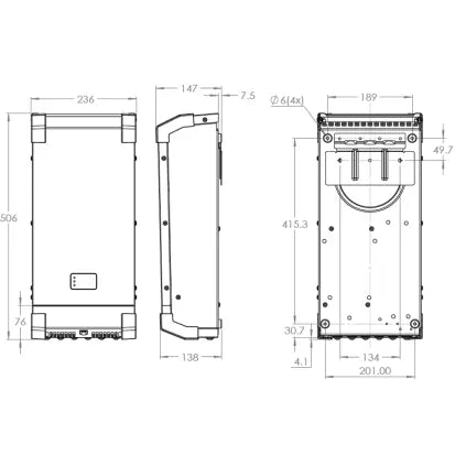 VICTRON ENERGY | MultiPlus 12/2000/80-50 120V Bus - UL 458 (1038413)