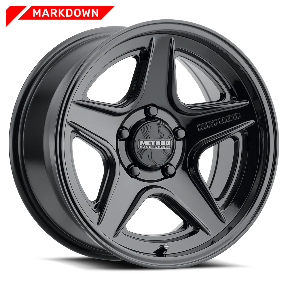 METHOD RACE WHEELS | 319 Markdown Gloss Black Standard Single Wheel (MR319290871318)