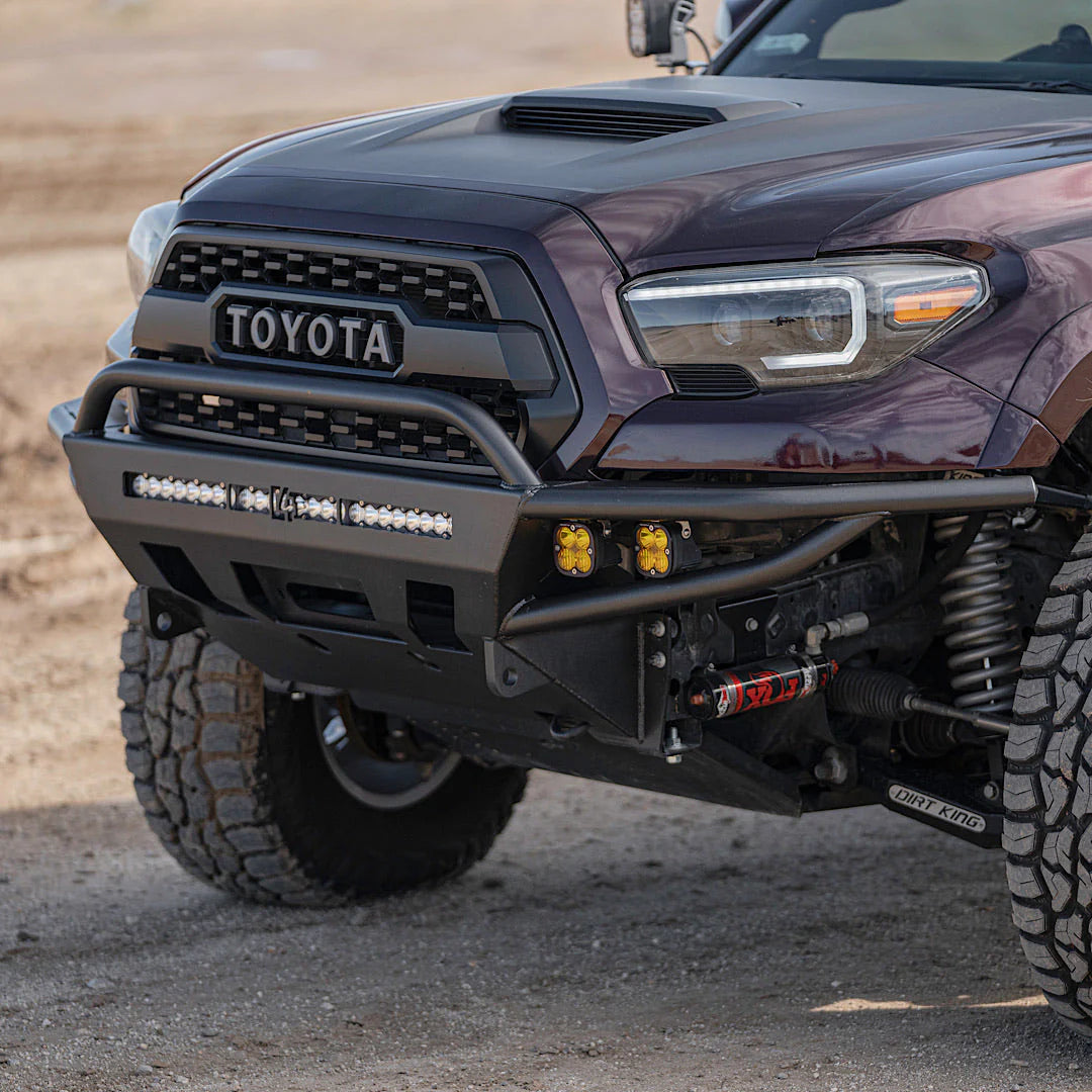 C4 FABRICATION | Tacoma 3rd Gen 2016-2023 Hybrid Front Bumper w/ Mid Height Bull Bar