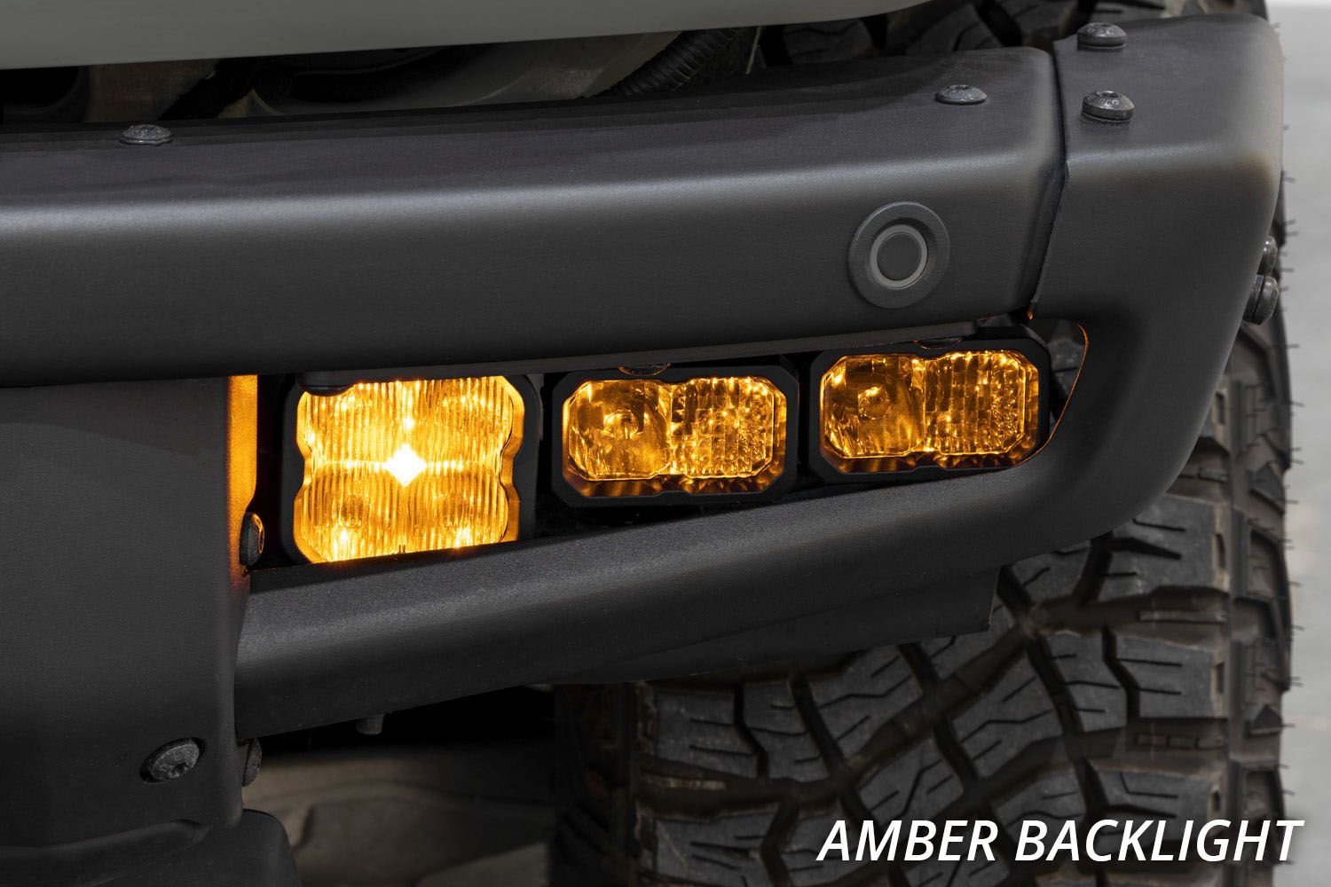 DIODE DYNAMICS | Stage Series Fog Pocket Kit for 2021-2025 Ford Bronco (w/ Steel Bumper)