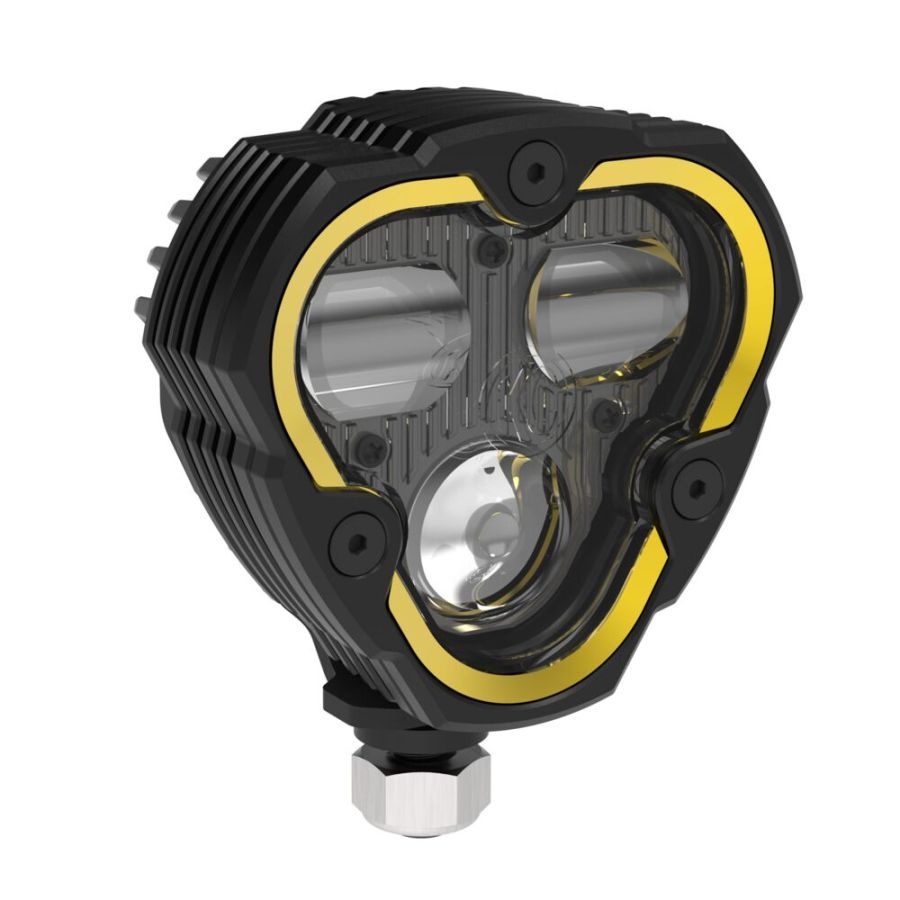 KC HILITES | FLEX ERA 3 Dual Mode SAE Fog LED Light Pods - 2-Light Master Kit (0284)