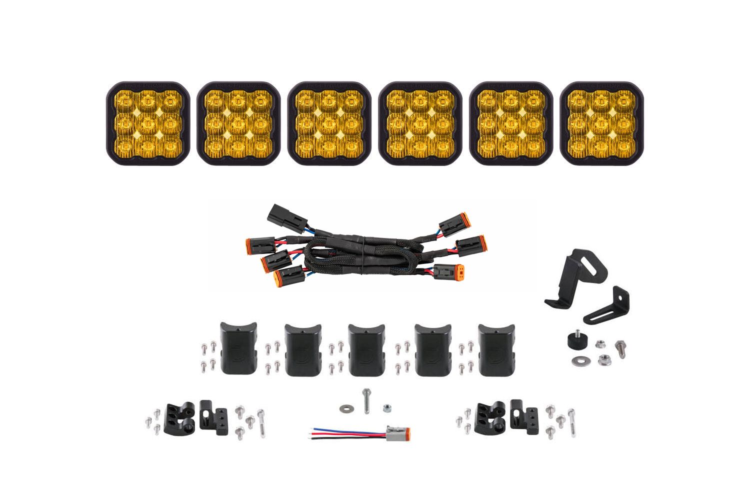 DIODE DYNAMICS | SS5 CrossLink 6-Pod LED Light Bar (one)