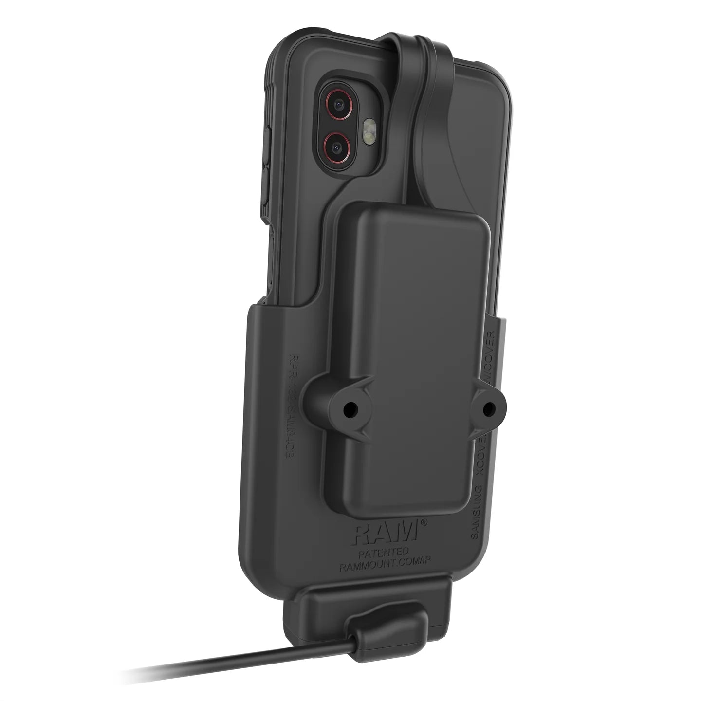 RAM MOUNTS | RAM EZ-Roll'r Dock for XCover7, 7 Pro & 6 Pro with OEM or RAM Skin