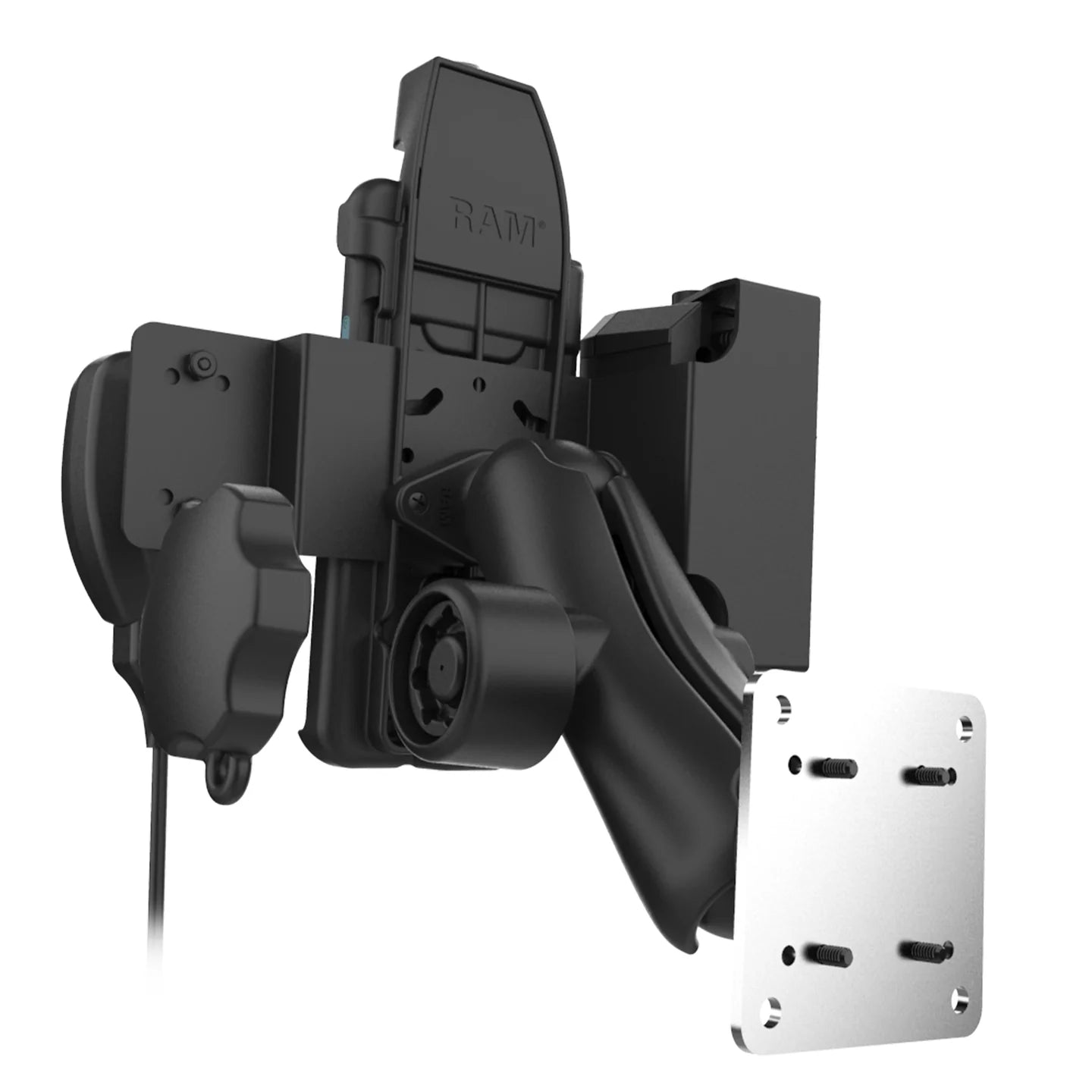 RAM MOUNTS | RAM PTT Speaker & Hardwire Bundle for Sonim XP Pro & XP Pro Thermal