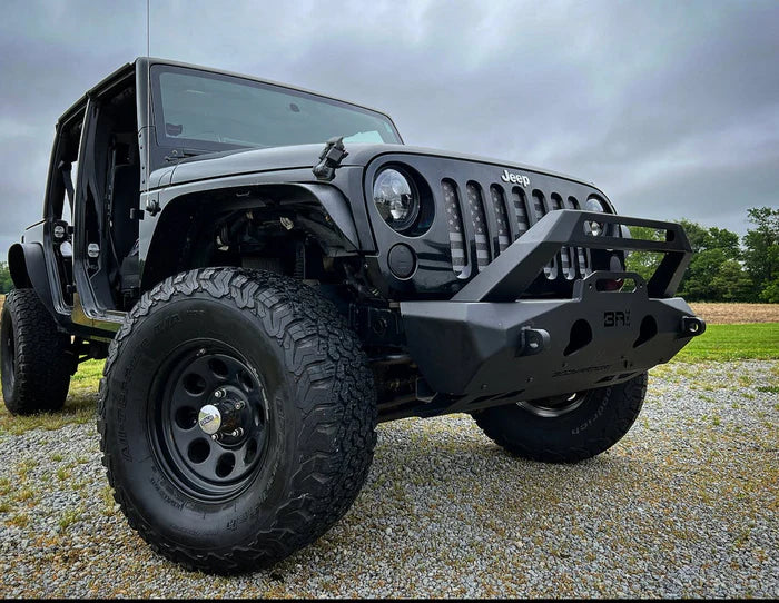 BODY ARMOR 4X4 | Jeep Wrangler JK & Gladiator JT 2007-2024 Orion Stubby Front Bumper (JP-19535)