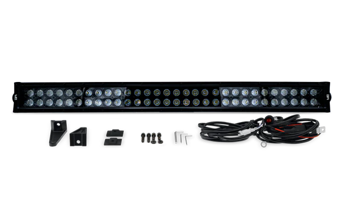 BODY ARMOR 4X4 | 30" Blackout Led Light Bar Combo Beam with Wire Harness (40032)