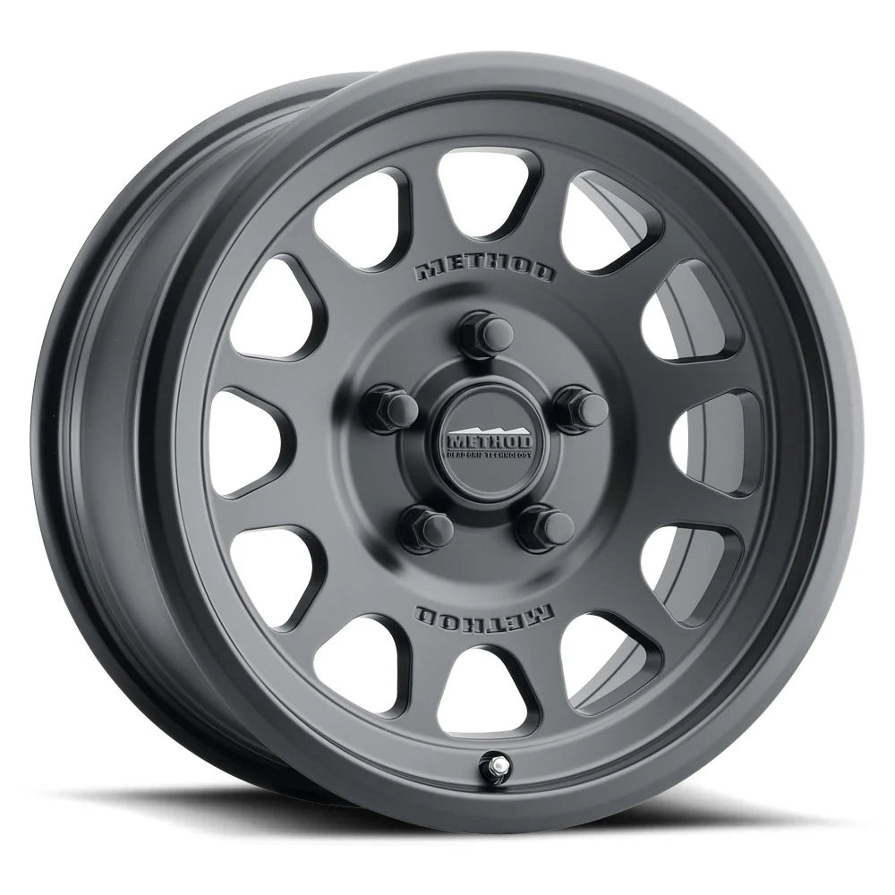 METHOD RACE WHEELS | 414 UTV Bead Grip Matte Black Single Wheel (MR41457012543)