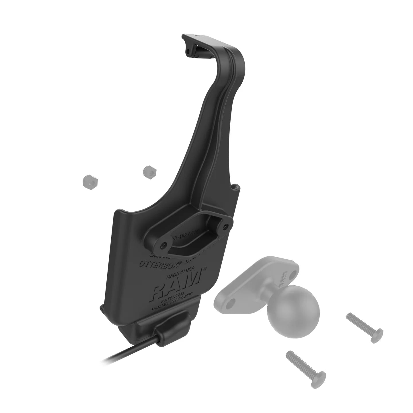 RAM MOUNTS | RAM Powered Dock for Samsung XCover Pro with OtterBox uniVERSE