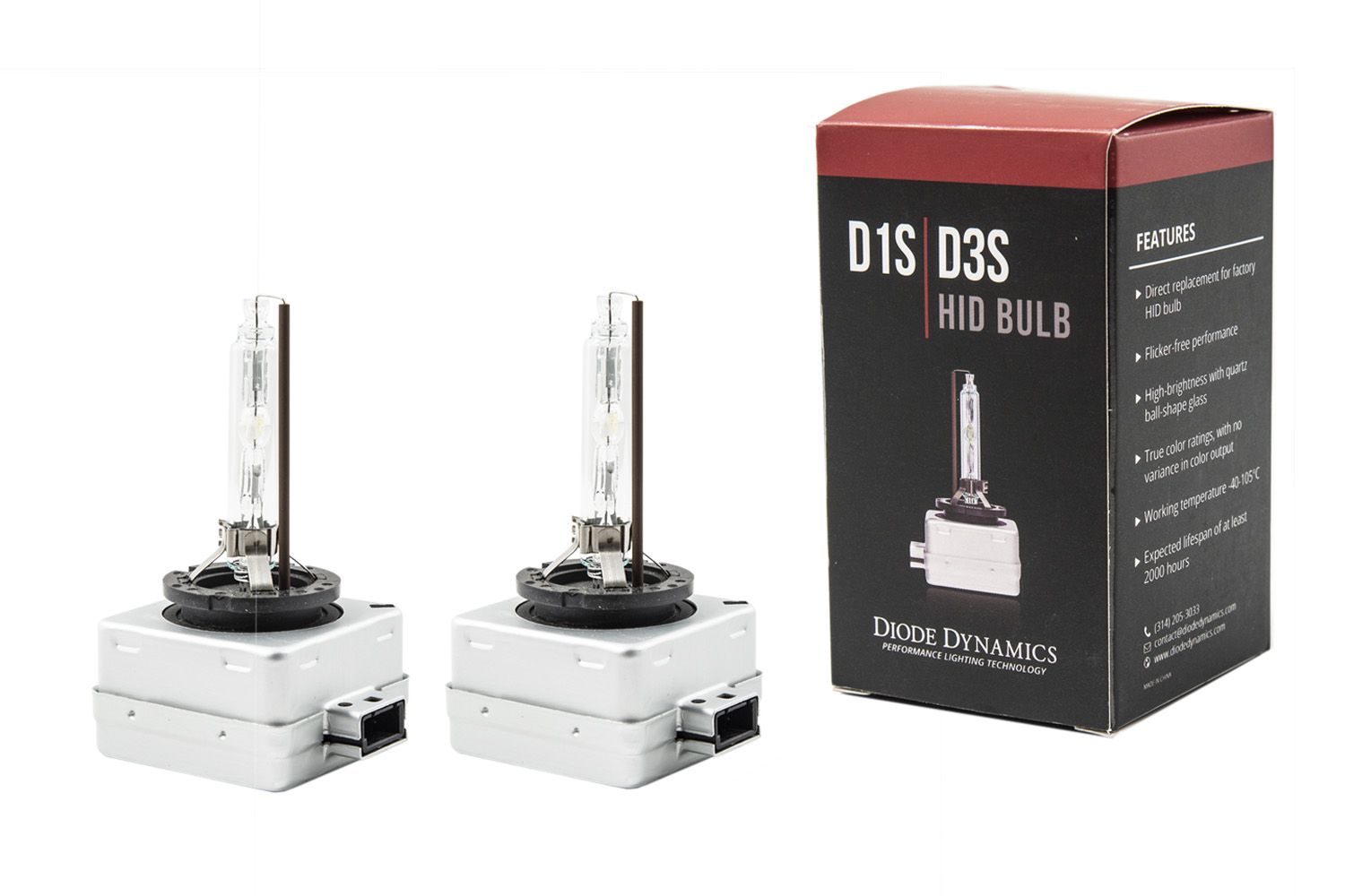 DIODE DYNAMICS | Replacement D3S HID Bulbs (Pair)