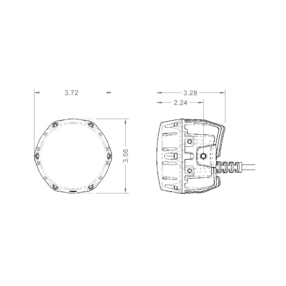 ARB 4X4 | Nacho Quatro LED Auxiliary Light Combo Set (PM411)